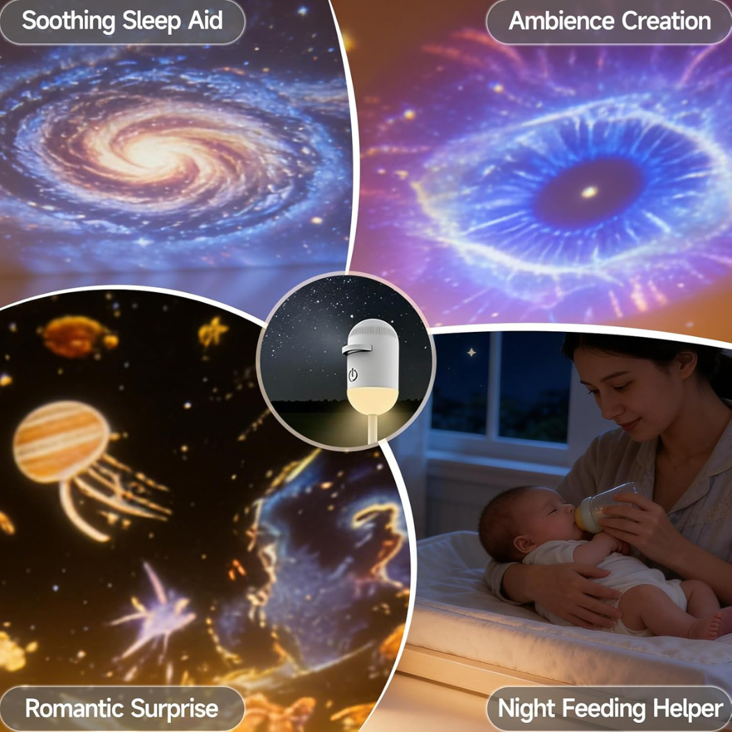 LED Nebula Night Projector