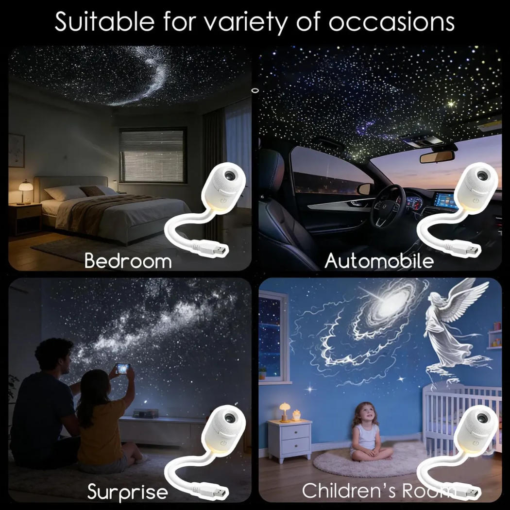 LED Nebula Night Projector