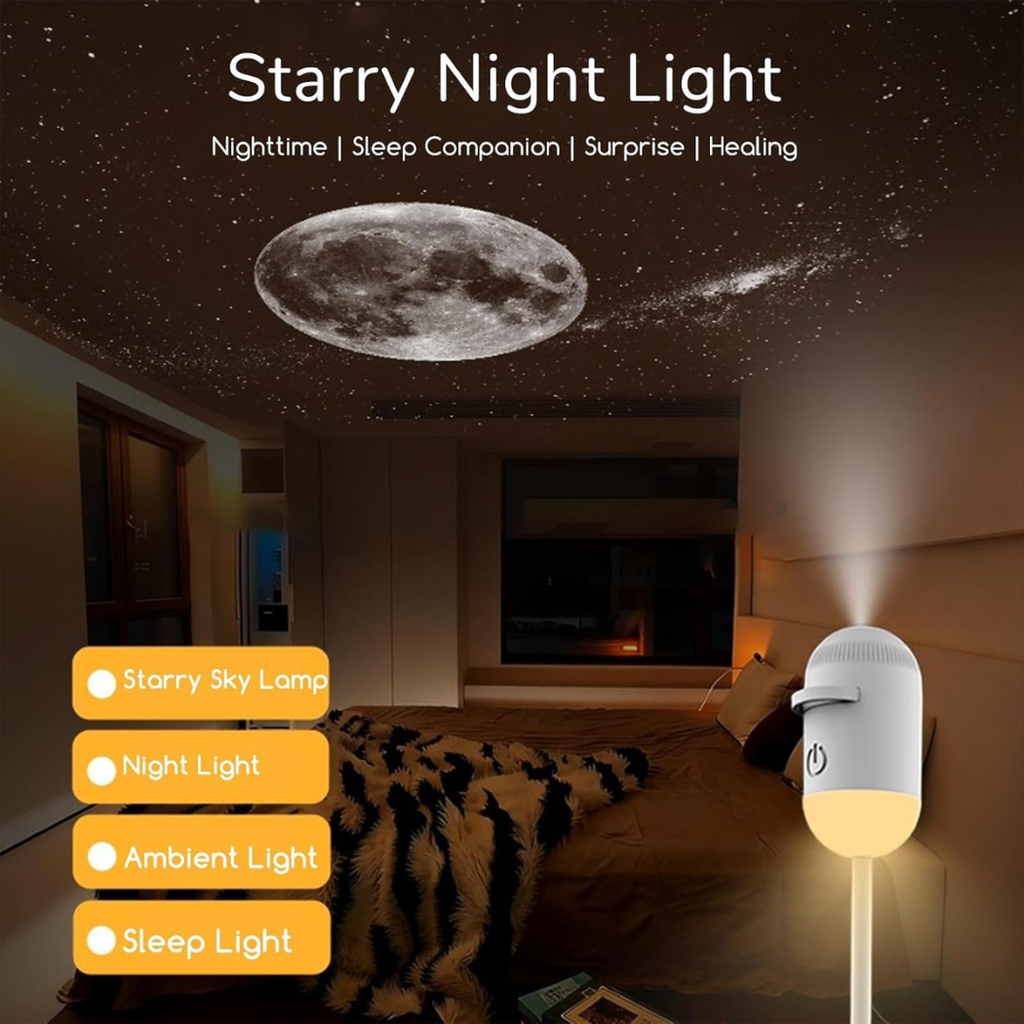 LED Nebula Night Projector