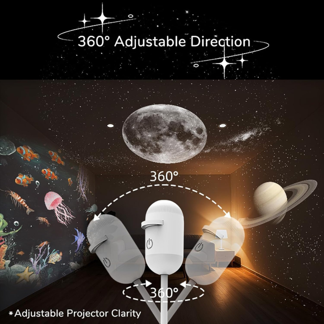 LED Nebula Night Projector