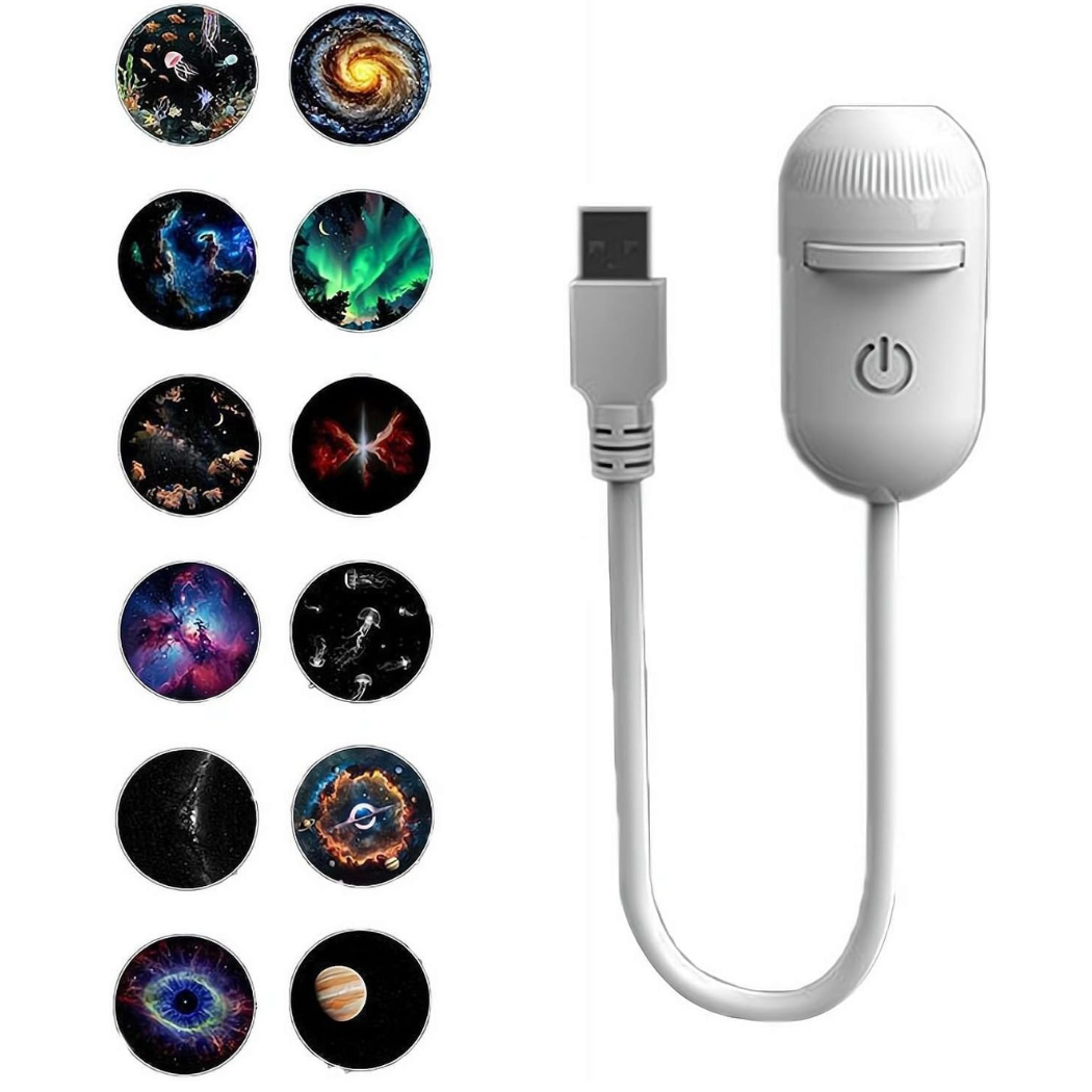 LED Nebula Night Projector