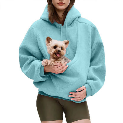 Womens Hooded Cashmere Sweater