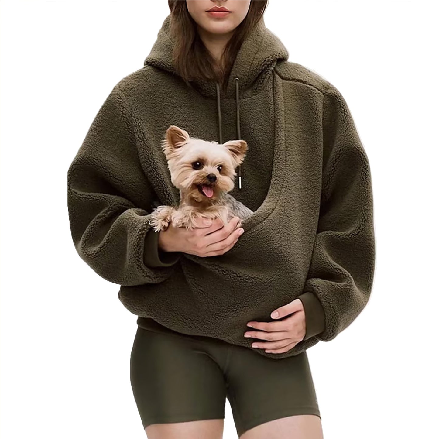 Womens Hooded Cashmere Sweater
